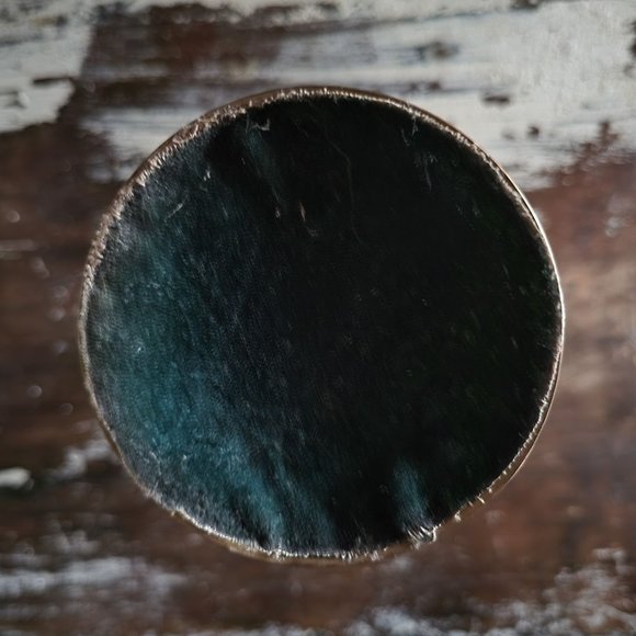 Vintage Curved Brass Candle Holder, Vintage Brass Candle Holder, Boho Decor - Picture 3 of 4